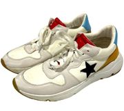 Vici Lexa Women's Sneakers Sz 8.5 Multicolor Leather  Athletic Tennis Shoes