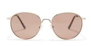 Gold Round Sunglasses NWT