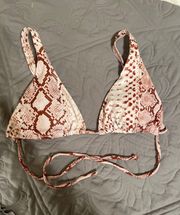 Boutique Snakeskin Bikini