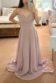 Morning Lavender  Sweetheart Bridesmaid Dress