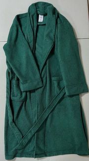 Emerald Green Fleece Plush Bathrobe Robe O/S One Size ✨