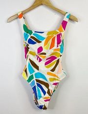 Tabitha Brown x Target Tropical Colorful One piece swimsuit bathing suit swim XS