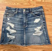 Outfitters Jean Skirt