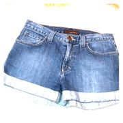 Fossil jean shorts size 27 medium wash