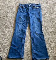 Old Navy boot cut blue jeans