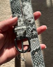 Snakeskin Belt