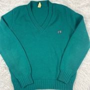 RARE Vintage 1970 HANG TEN acrylic v neck sweater large