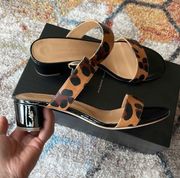 Leopard Sandals - 38