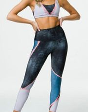 Geometric Colorblock Leggings