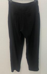 Black Straight Leg Pants Size 12