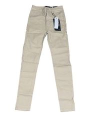 NWT coated Stradivarius nude jeans