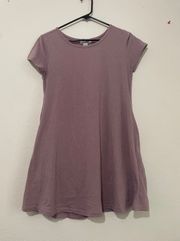 Pink/Purple T Shirt Dress