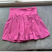 pink tennis skirt