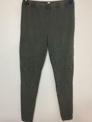 BP. Sarma Moto Leggings Size Large Olive