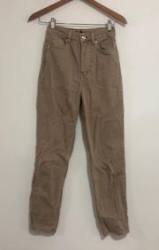 Divided Ankle-length Beige Jeans size 0.