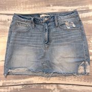 Denim Skirt Size: L