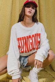 Hungover Graphic Sweatshirt 
