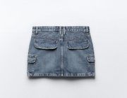 Denim Mini Skirt