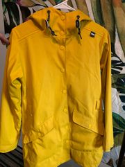 Yellow Rain Jacket 
