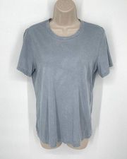 Cotton Citizen NEW Women's Standard Tee Relaxed Fit Size M Vintage Natural Blue