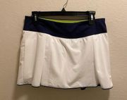 Brooks White Tennis Skort Size M