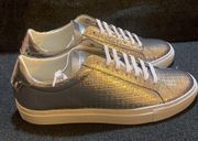 Urban Street Monogram Metallic leather sneaker size 39