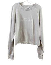 Alternative Living With Landyn Coordinates Light Gray Long sleeve Sweatshirt