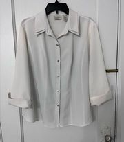 Classic Elements button down shirt, size 18