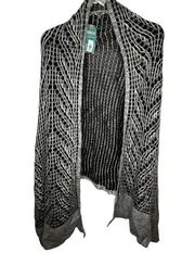 Earthbound Trading Co. Sweater Wrap nwt