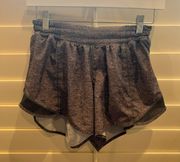 Gray Hotty Hot 4” Shorts