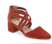 NEW Eileen Fisher Juku Pump in Cayenne