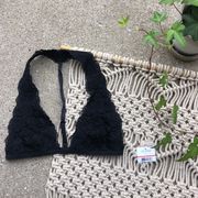 Free People Intimately  Black Bralette