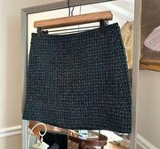 Willi Smith Wool Tweed Pencil Skirt Size 6