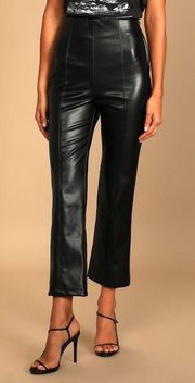 Black Leather Pants