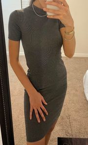 ZARA Basic Ribbed Dress