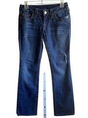 True Religion‎ Womens Jeans Blue Tag Size 27 Low Rise Straight Denim