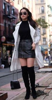 Leather Skirt size 8