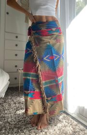 Blanket Wrap Skirt