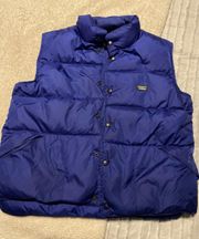  LL Bean Puffer Vest