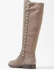Marc Fisher NEW Leather Medium Calf Tall Shaft Boots in taupe suede Size 8 women