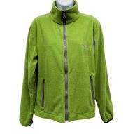 The North Face  Summit Series Fleece Long Sleeve Full Zip Jacket Coat Green