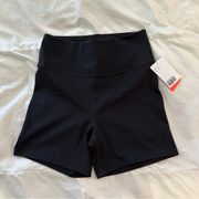 Black workout shorts