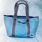 LACOSTE Canvas Tote Bag