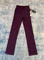 NWT! Skechers GoWalk Dark Purple High Waisted Pants Extra Small