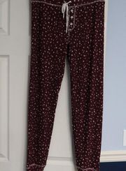 PJ Salvage Womens Loungewear My Friend Spot Jammie Pant SMALL