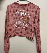 Pink Floyd Cropped Graphic Tee