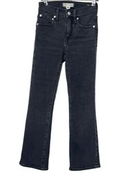 Madewell Cali Demi-Boot Jeans in Starkey Wash Women’s 23 Black Denim Bootcut