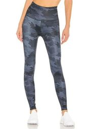 Beyond Yoga  Lux High Waisted Blue Black Camo Leggings Size 1X