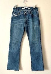 DIESEL INDUSTRIES | Vintage 2003 Low Rise Bootcut Jeans Sz 28