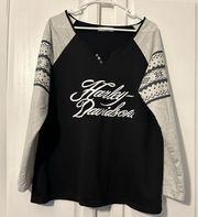 Misslook Harley Davidson Long Sleeve - Size 2XL